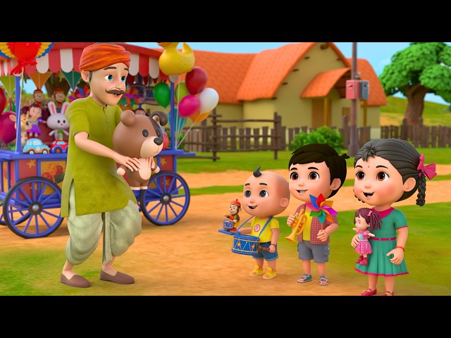 The Toy Seller Is Here | Khilone Wala | Popular Hindi Rhymes - Zappy Toons