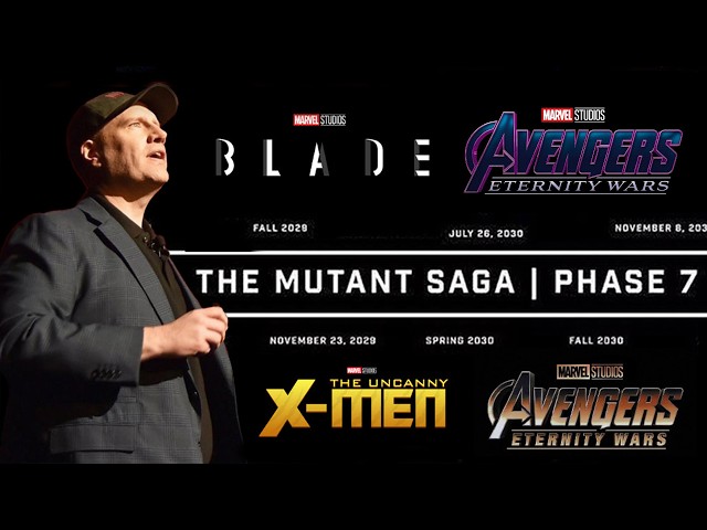MARVEL STUDIOS MUTANT SAGA OFFICIAL ANNOUCNEMENT (2026-2042)