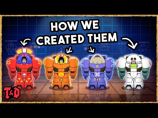 How We Created The SPACE KING Characters | Tom and Don