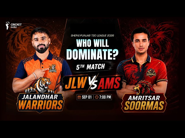 JLW vs AMS Match Prediction | Who Will Win Today? Punjab T20 League