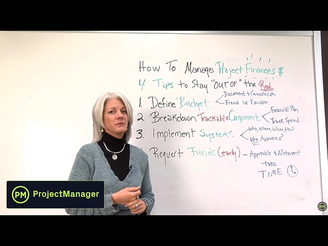 4 Top Project Financial Management Tips - Project Management Training