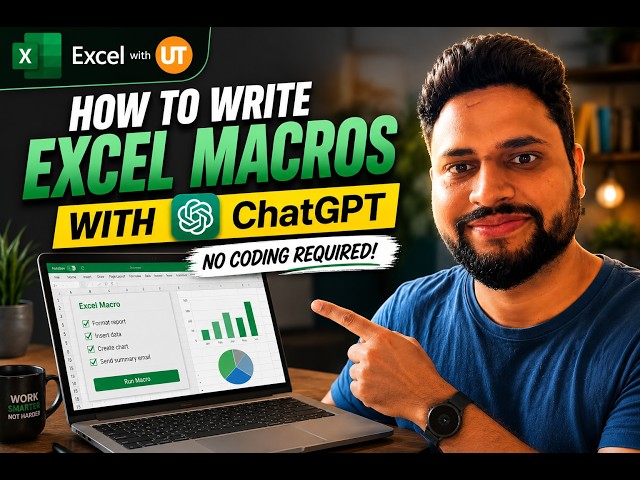 How to Write Excel Macros with ChatGPT (No Coding Required!)