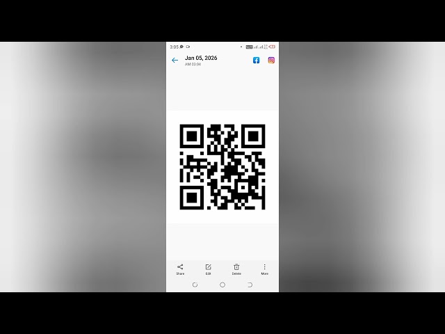 Qr Code generator using Mobile phone.
