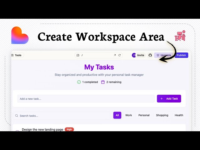 How to create a workspace in Lovable AI (Project Hub)
