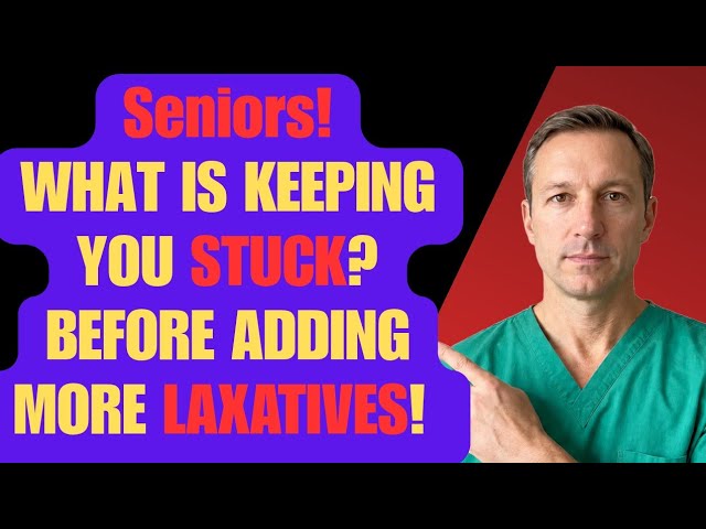 Constipated After 60? Check These 7 Foods and Medicines