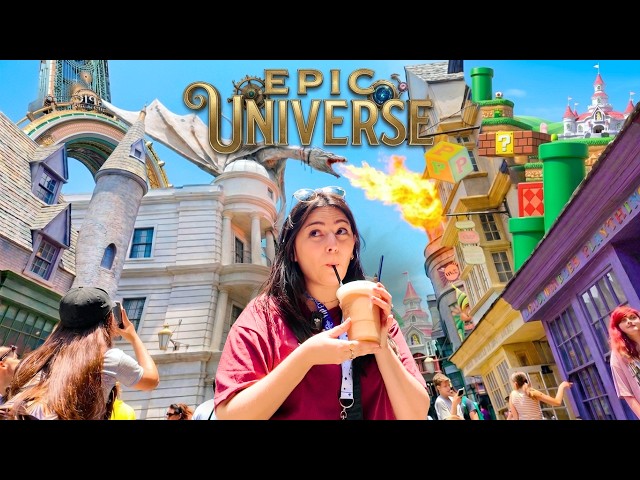 EPIC UNIVERSE en UN DIA *12 HORAS ADENTRO del PARQUE*