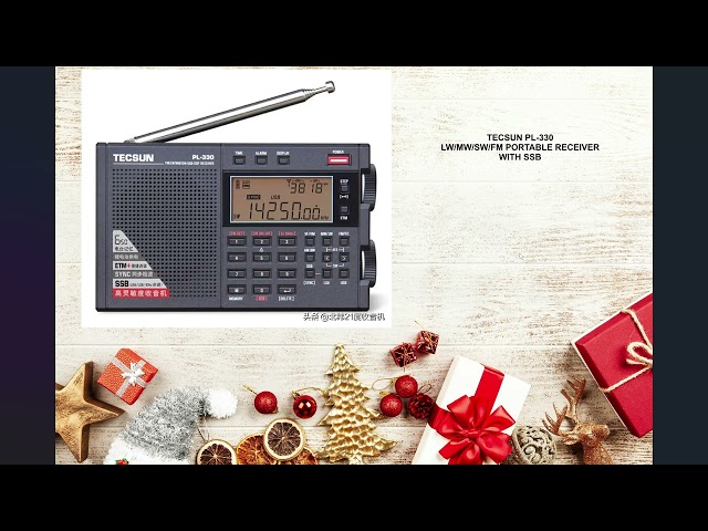 Best Shortwave radio for Xmas 2025 Tecsun PL 330 LW MW SW FM DSP receiver with SSB