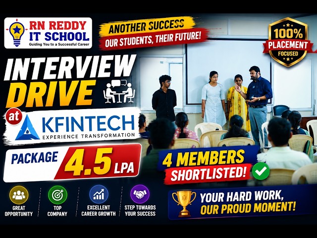 Interview Drive in KfinTECH