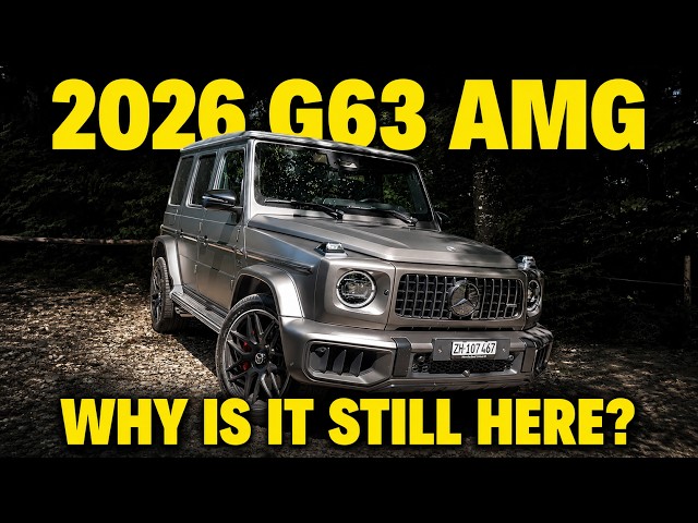 2026 Mercedes AMG G63 — The Car Mercedes Can't Afford to Kill