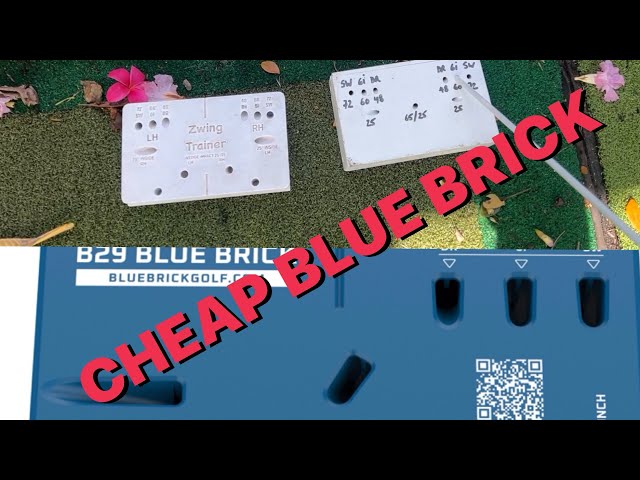Cheap Blue Brick golf training aid
