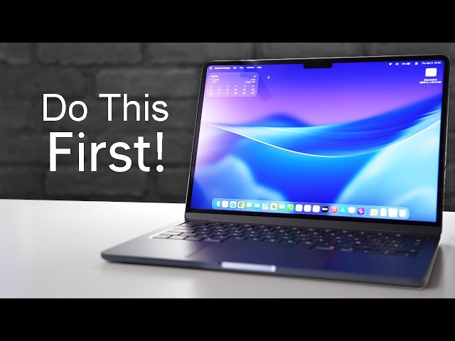 MacBook Air M5 - First Things To Do! (Tips & Tricks)
