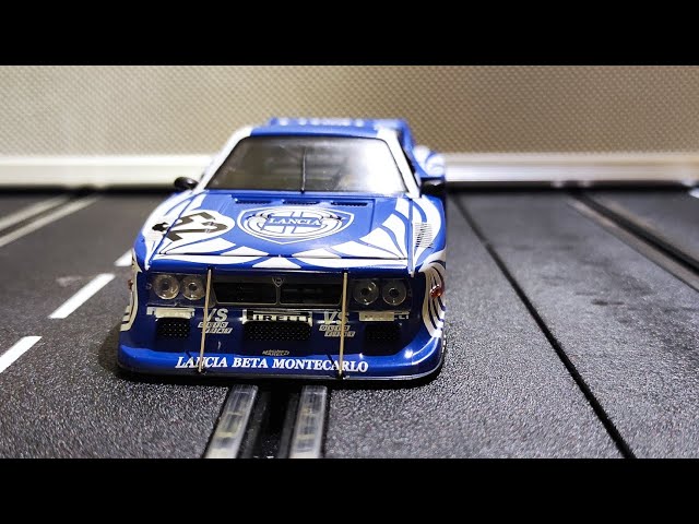 Sideways Lancia Beta Montecarlo do not Drive problem/solution Slotcar technic
