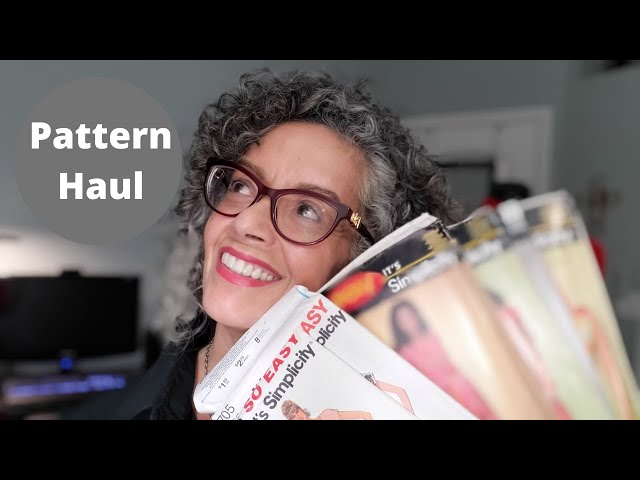 PATTERN HAUL - Vintage sewing patterns - 70's & 80's  #simplicitypatterns