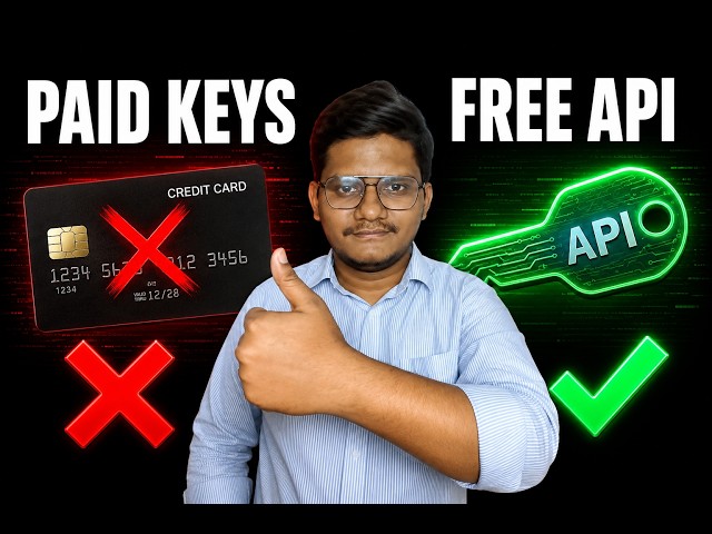 Stop Paying for AI API Keys! Get FREE API Keys in 2 Mins! 🚀
