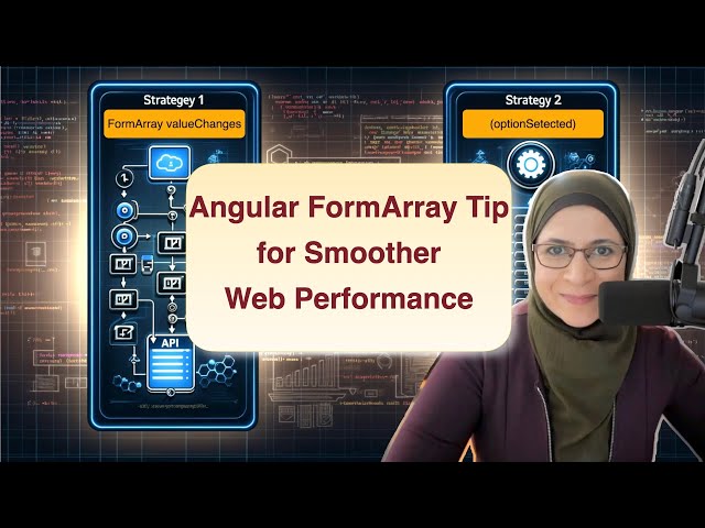 Angular FormArrays Tip for Smoother Web Performance (Event Listeners)