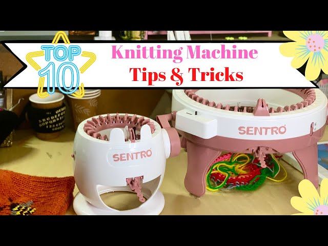 Top 10 Circular Knitting Machine Tips & Tricks you should know! #knittingmachine