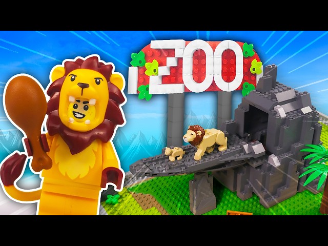 I Built a GIANT LEGO Zoo