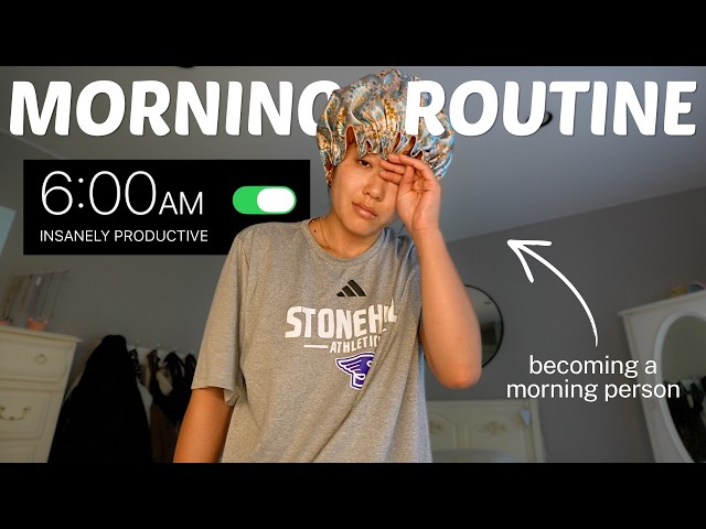 INSANELY PRODUCTIVE 6 AM MORNING ROUTINE! 