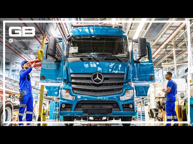 What REALLY Happens on the Mercedes Actros PRODUCTION LINE?