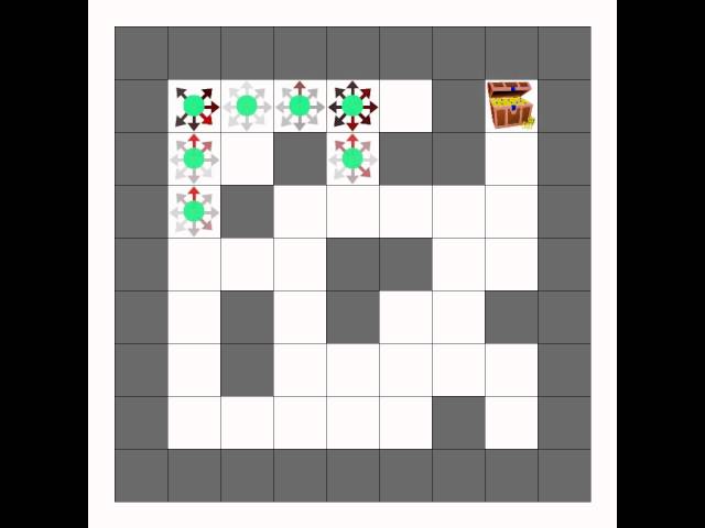 Learning Classifier System with Adaptive Action Mapping