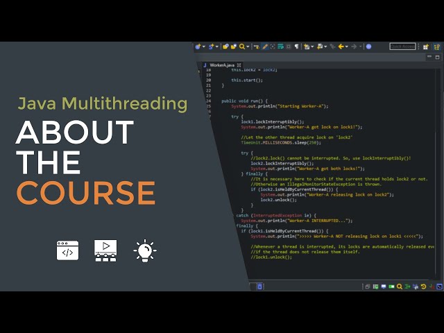 Java Multithreading 01 - About the Course