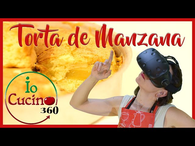 🍰 TORTA DE MANZANA | Torta con Manzanas🍎| En 360°