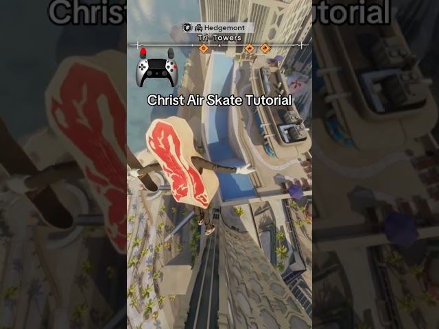 Como hacer el cristo (christ air) en skate. Para ps4 ps5 xbox da igual #skate4 #tutorial #skate
