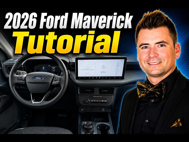 Inside the 2026 Ford Maverick: Full Feature Tutorial!