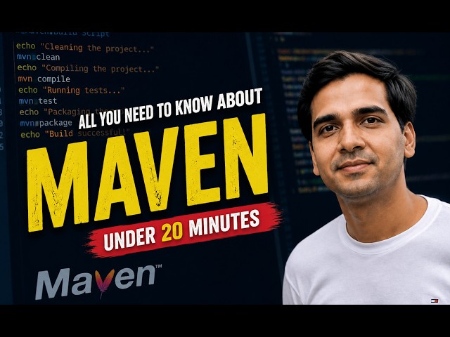 Maven in 20 Minutes 🚀 | Everything You Need to Know About Maven
