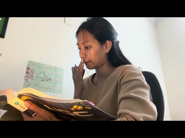 Study Vlog 📝 UGC NET English, 3 hours, study after work