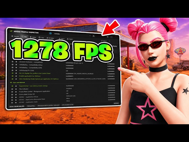 NVIDIA Profile Inspector 3.0 Fortnite Settings – FPS Boost & Low Latency