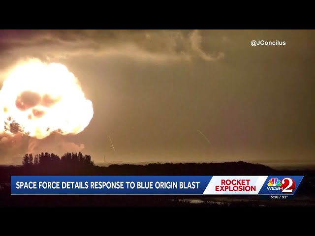 Space Force details response to Blue Origin blast