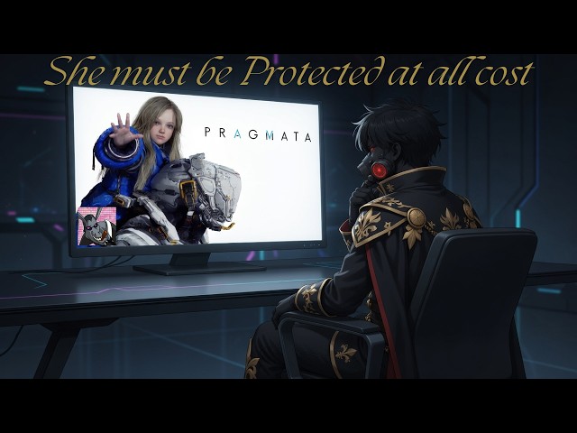 Vtuber Reacting To Videogamedunkey go on about Pragmata