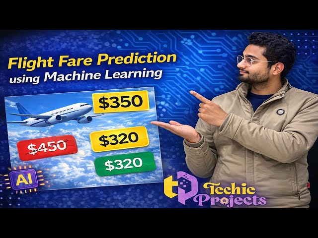 Flight Fare Prediction using Machine Learning | Final Year Project Computer Science