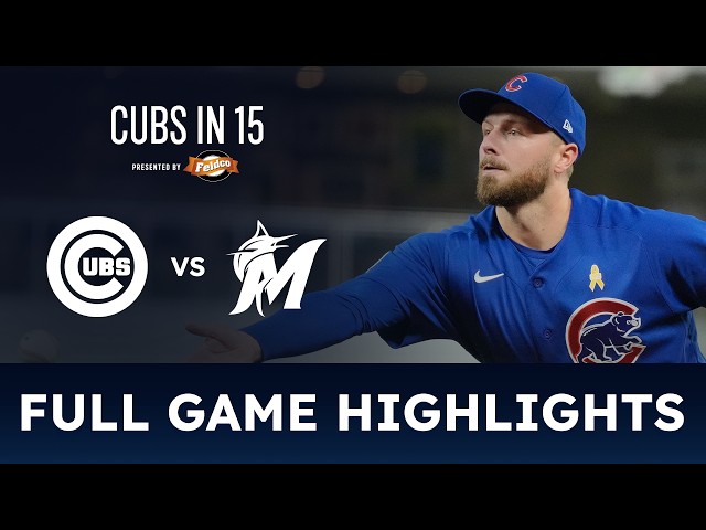 Chicago Cubs vs. Miami Marlins | MLB Highlights (9/6/2026)