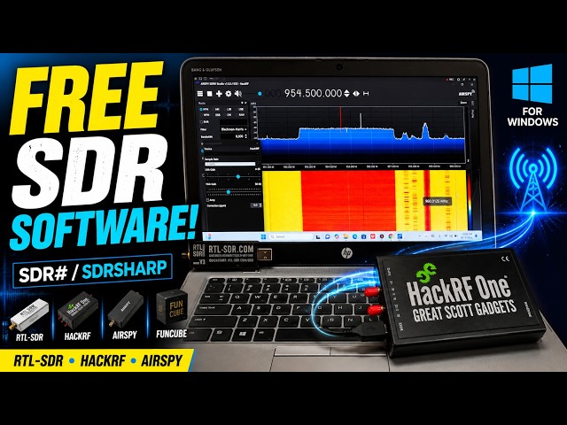 SDR# (SDRSharp) FREE SDR Software for Windows | RTL-SDR, HackRF & AirSpy