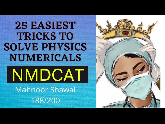 Tips to solve Mdcat Physics Numericals| 25 Easy Tricks | @MahnoorShawal