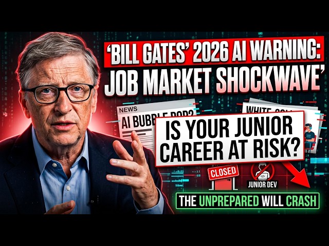 Bill Gates Says Only These Careers Will Survive the AI Shift