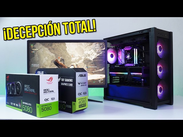 RTX 5080 vs RTX 4080 Super: test de rendimiento en 1080p y 4K ¿Realmente hay una diferencia?