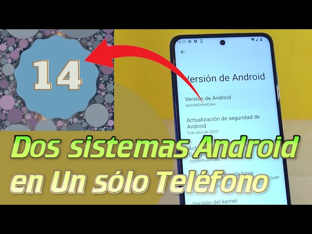 I install Official Android 14 and now I have TWO Versions of Android on the same phone