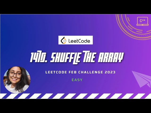 1470. Shuffle the Array | LeetCode Feb challenge | C++