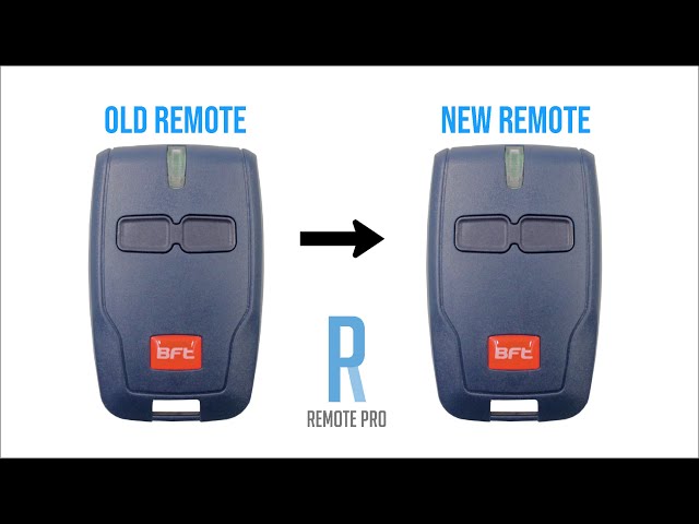 How to code/program a BFT B RCB 0678 Genuine Remote to Motor