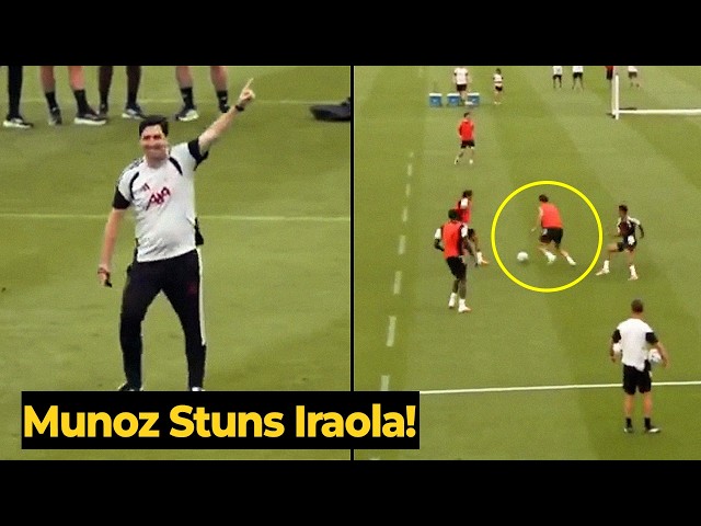Victor Munoz SHOCKS Andoni Iraola in First Liverpool Training!