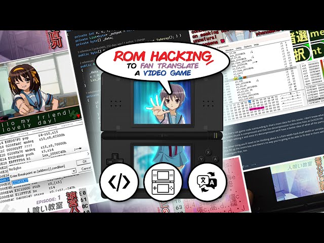 ROM Hacking to Fan Translate a Video Game (Jonko Panel at RWX)