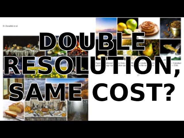 This New AI Trick Doubles Image Resolution for the Same Computational Cost