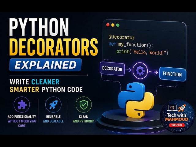 Python Decorators Explained | Speed Up Your Code with Caching