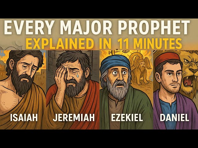 Isaiah, Jeremiah, Ezekiel and Daniel's Wildest Vision Explained. Every Major Prophet Explained.