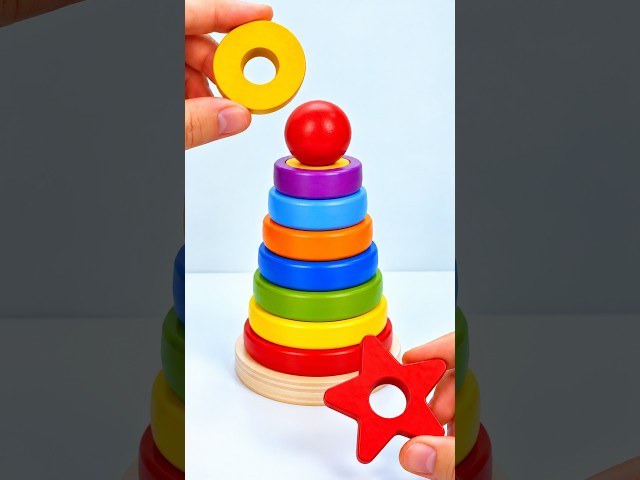 Colors and Shapes for Toddlers 🎨 Fun Learning Video