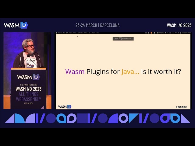 Give super powers to Java with WebAssembly by Philippe Charriere @ Wasm I/O 2023