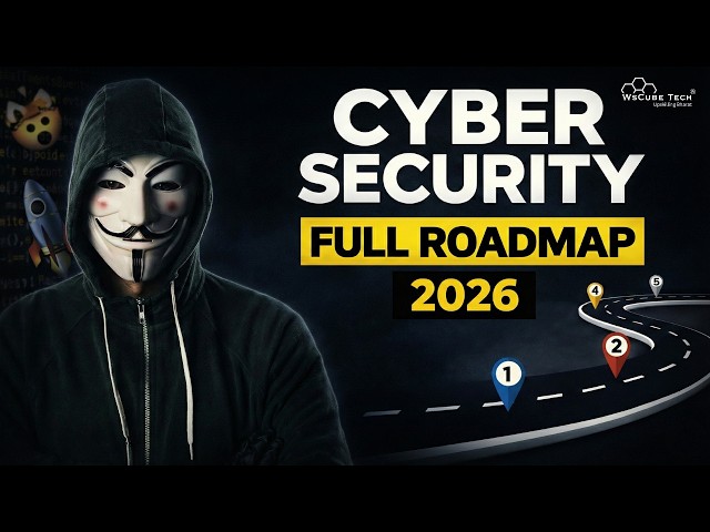 Cyber Security Roadmap for Beginners 🚀 Step-by-Step Guide